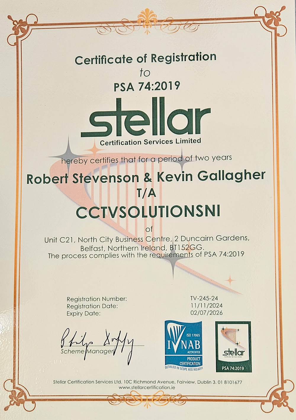 20241119_121332 Stellar certification